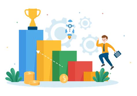 Best Business challenge Illustration download in PNG & Vector format