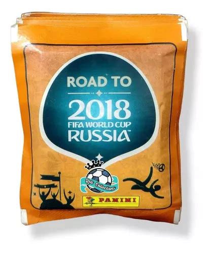 50 Sobres Del Álbum Road To Rusia 2018 250 Estampas Panini Meses