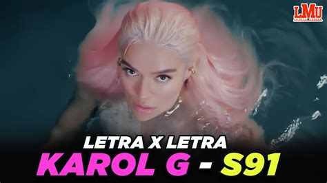 Karol G S Letra X Letra Youtube