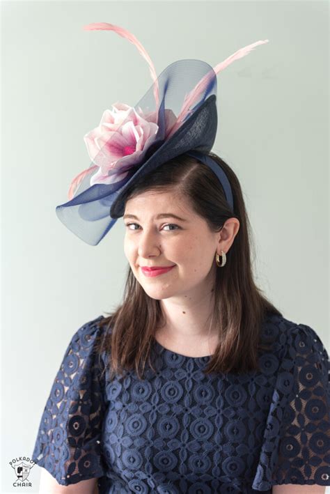 How To Make A Fascinator Perfect For The Derby The Polka Dot Chair