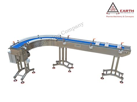 L Type Modular Conveyor System Earth Conveying