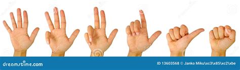 finger counting stock photo image  fingerprint fingers