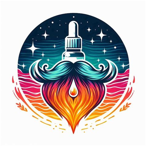 Premium Photo Beard Oil Logo