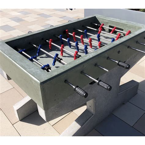 Stone Age Concrete Foosball Table