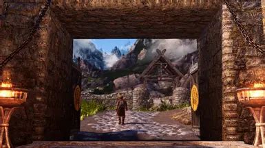 Whiterun Entrance Gate At Skyrim Special Edition Nexus Mods And Community