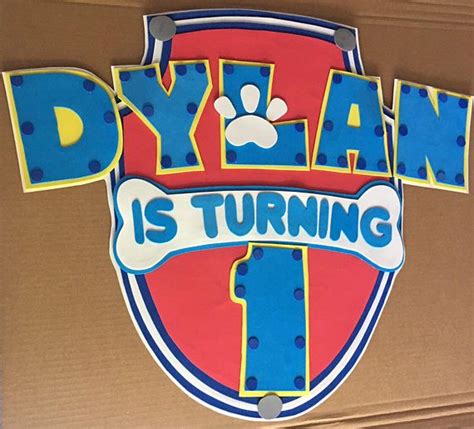 Paw Patrol Party Sign Paw Patrol Party Paw Patrol Birthday Party