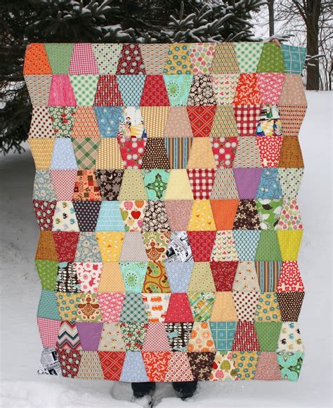 Tumbler Quilt Template