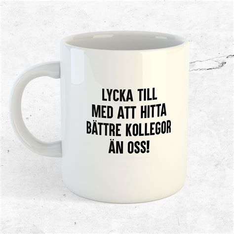 Roliga Muggar Med Text Tryck Text Art