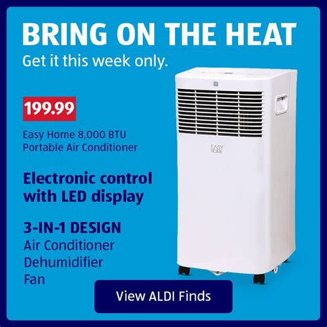 Easy Home Portable Air Conditioner Aldi