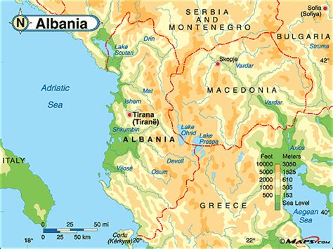 Geography - Albania