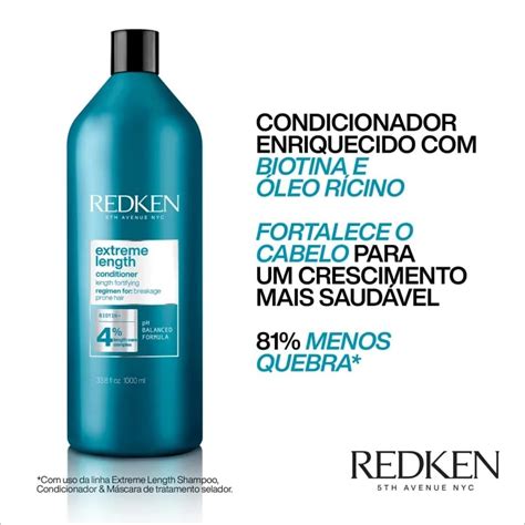 Kit Redken Extreme Length Duo Salon Beleza Na Web