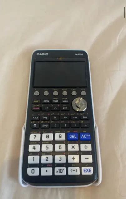 Casio Fx Cg D Graph Catalogue Function Graphic Calculator White