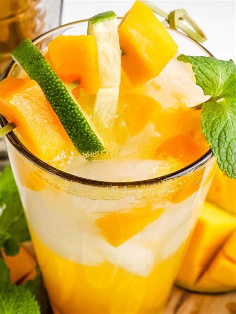 Mango Mojito Recipe - Delightful E Made