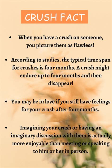 Crush Psychology Facts Crush Facts Crushing On Someone