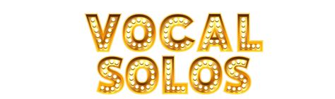 Vocal Solos – Center Stage Academy of the Arts