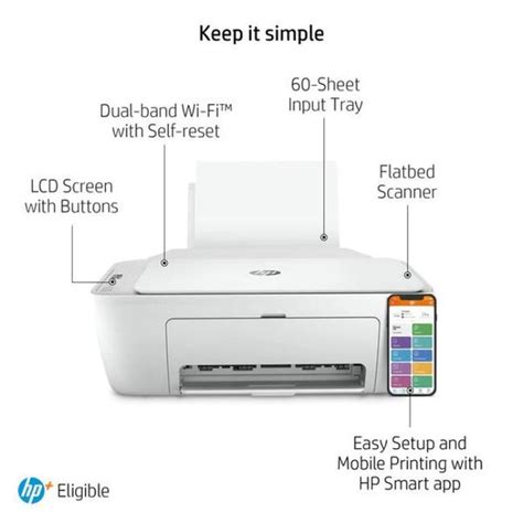 Hp Deskjet Printer 2710E All In One Wireless Inkjet Printer