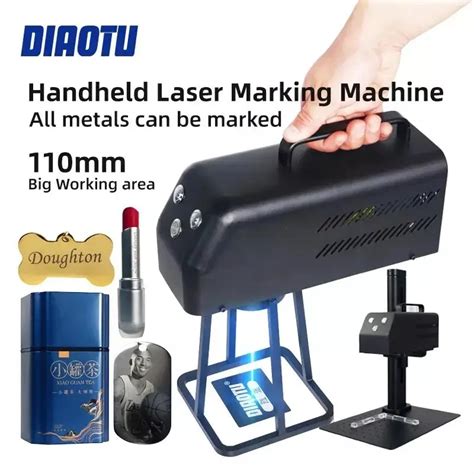 Diaotu B5 Fiber Laser Engraver Handheld Laser Marking Machine Mini