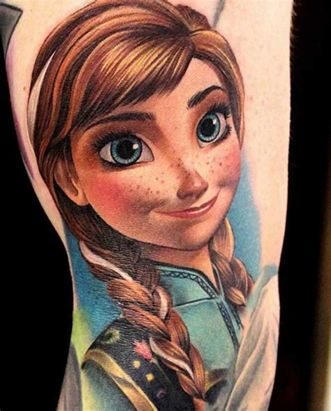 30 Fantastic Frozen Inspired Tattoo Designs Tattooblend Tatuagem De