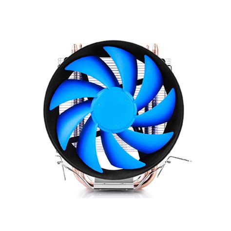 Cpu Heatpipe Radiator Pin Mm Cpu Cooler Fan Blue Led Cpu Cooling