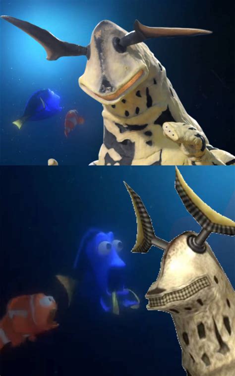 Marlin And Dory Encounter Eleking By Asandoval24 On Deviantart