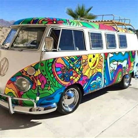 Hippie Kombi VW bus | Vintage vw bus, Hippie bus, Volkswagen bus