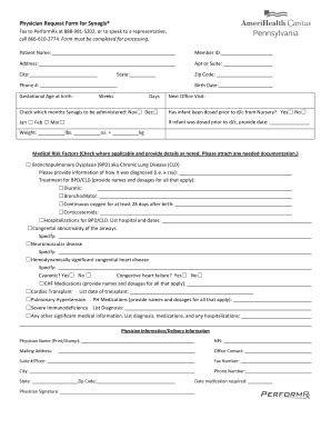 Fillable Online Physician Request Form For Pharmacy AmeriHealth