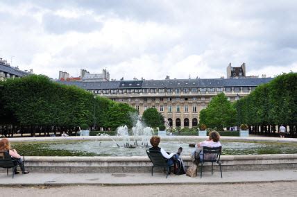 Paris Palais Royal Garden France Travel Info