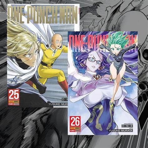 Kit Mangá One Punch Man Vol 25 e 26 Novos e em Português PANINI