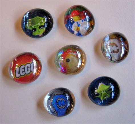 Crafting...: Sick Day Crafts - Glass Marble {Magnets}