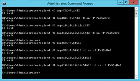 Different Ways To Connect To Sql Server Using Sqlcmd