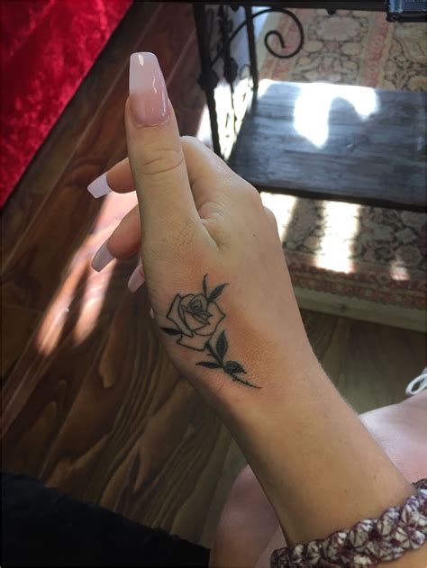 Meaningful Womens Side Hand Tattoo Designs