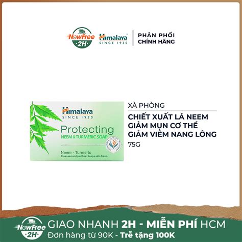 Xà Phòng Himalaya Herbals Sạch Mụn Lưng Từ Lá Neem 75g Hasaki vn