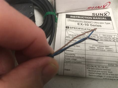 Sensor Sunx Rx Ls Ultra Slim Type Photoelectric Sensor Ex Series