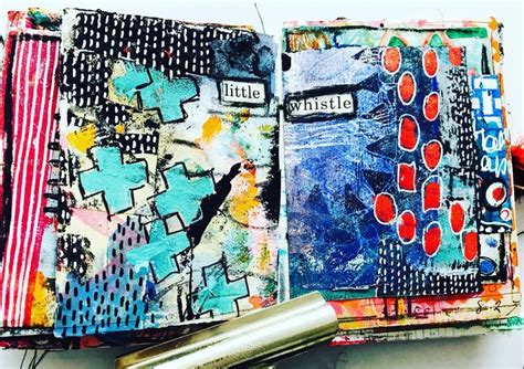 Art Journaling Sophie De Cort Altered Book Art Art Journal Pages