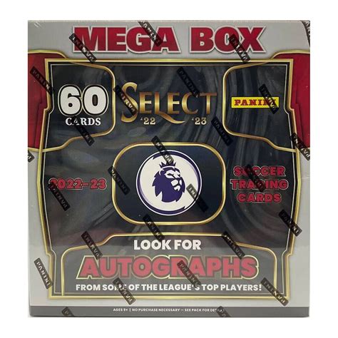 Panini Select Premier League Mega Box Soccer Checklist