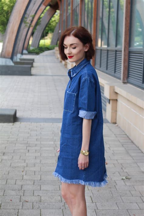 How To Wear A Denim Dress The Jeans Blog