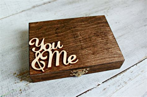 How To Bride Diy Ring Bearer Box