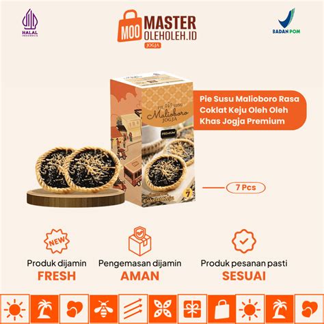 Pie Susu Malioboro Jogja Rasa Cokelat Keju Pcs Master Oleh Oleh