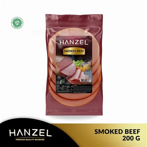 Jual Smoked Beef Hanzel Gr Smoke Daging Asap Sapi Isi Pcs Halal