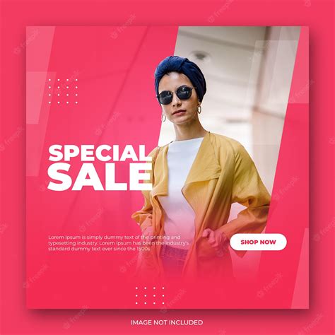 Premium Psd Fashion Instagram Post Template