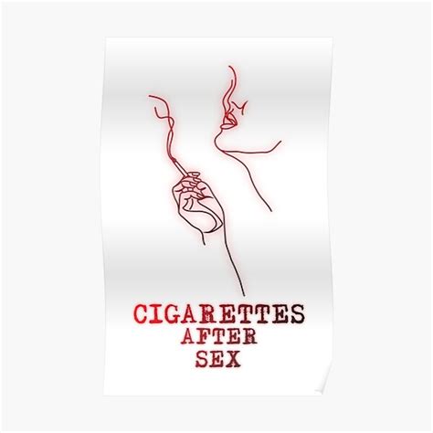 Cigarettes After Sex Poster Poster For Sale By Vishalnair Redbubble