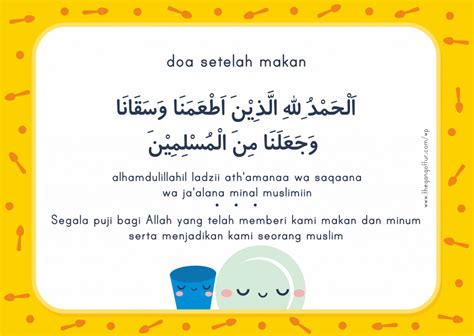 Doa Selesai Makan Homecare24