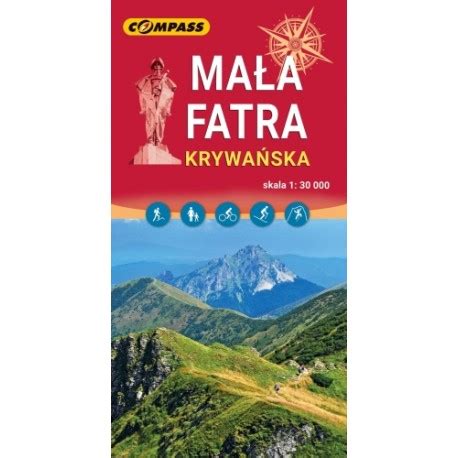 Mapa Mała Fatra Krywańska PRACA ZBIOROWA motyleksiazkowe pl