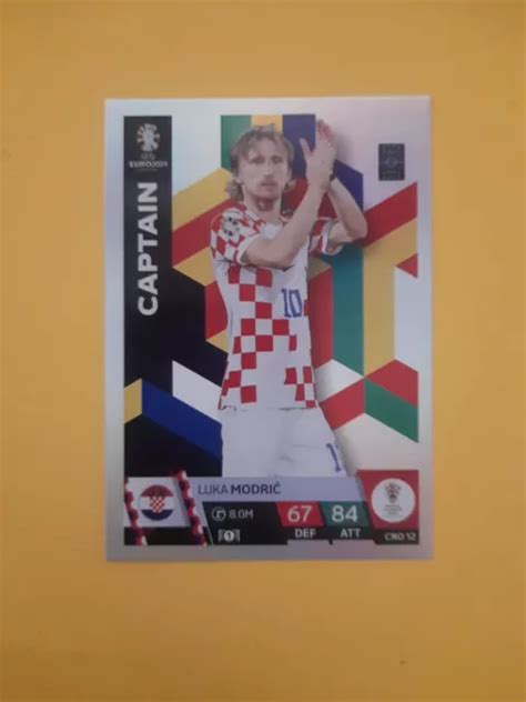 Topps Match Attax Euro Luka Modric Captain Eur Picclick De