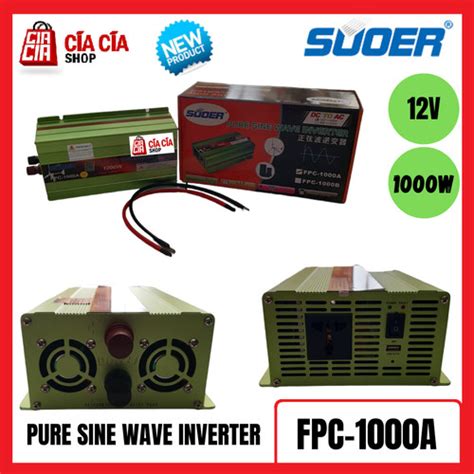 Jual Suoer Pure Sine Wave Inverter 1000 Watt PSW Inverter 1000w FPC