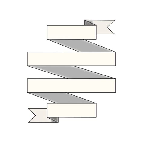 Multifolds Hand Drawn Ribbon Png And Svg Design For T Shirts