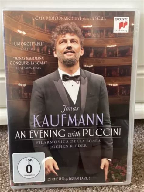 Jonas Kaufmannfilamonica Della Scala An Evening With Puccini Dvd 2015