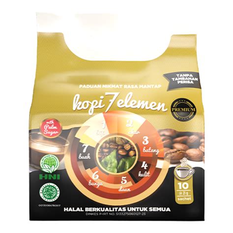 Kopi Sevel 7 Elemen HNI HPAI Premium Lazada Indonesia