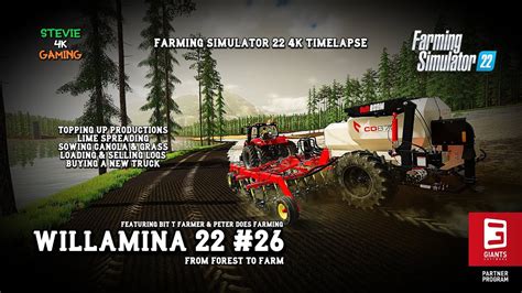 Willamina Lime Spreading Sowing Crops Loading Logs Buying A New