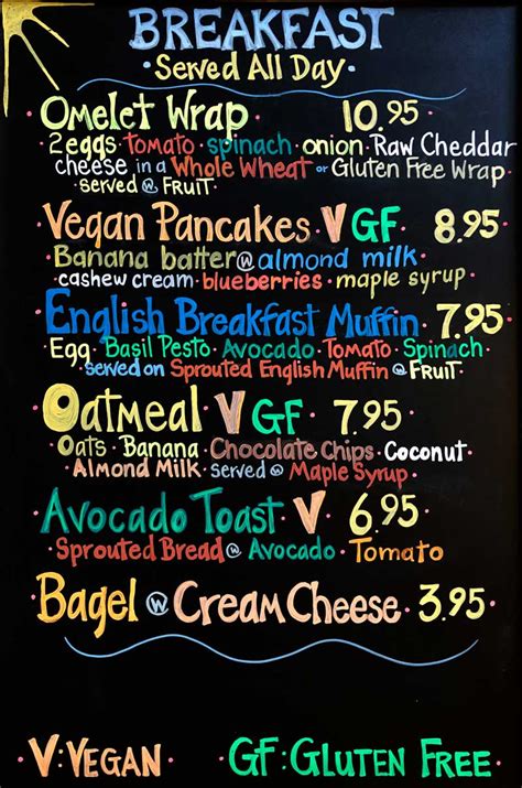 Menu – Greens N Grains Natural Foods Market & Café